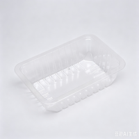 Barquette transparente en PET de qualité alimentaire pour emballage sous vide de fruits et barquettes alimentaires jetables