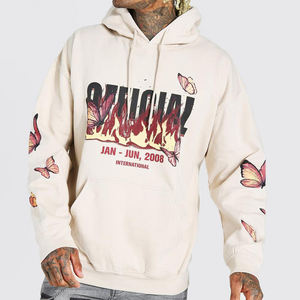 Sudaderas con Capucha de Alta Calidad con Estampado Digital para Hombre, Nuevo Diseño, 100% Algodón, Tallas Grandes, Transpirables, de Secado Rápido, Color Personalizado para Invierno - Product Image 1