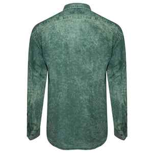 Mens Urban Streetwear Custom Long Sleeve High Quality <b>Soft</b> Touch Fabric New Trendy Wholesale <b>Jeans</b> <b>Denim</b> Shirts - Product Image 5