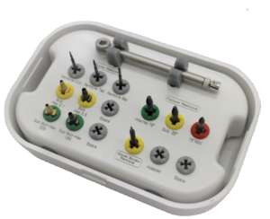 Navel Surgical Instruments NSL-HZ-2358 Dental Surgical Instrument Implant <b>Tools</b> <b>Ratchet</b> Adopter Broken Fixture Screw Set Manual - Product Image 3