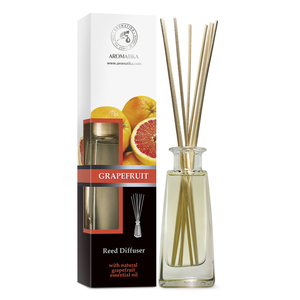 Diffuseur de parfum Aromatika Pamplemousse 100ml avec huile essentielle naturelle, parfum d'ambiance longue durée aux agrumes - Product Image 1