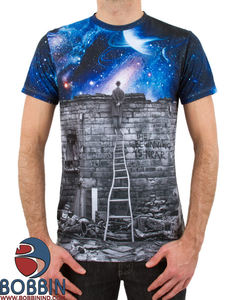 เสื้อยืดพิมพ์ลายแขนสั้น & เสื้อยืดกีฬากางเกงขาสั้นเสื้อสเวตเชิ้ตระบายอากาศ - Product Image 1