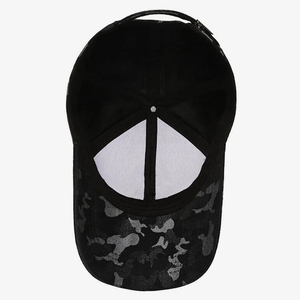 Casquette de baseball classique en coton de haute qualité à 5 panneaux avec logo brodé en 3D, sur mesure et élégante - Product Image 4