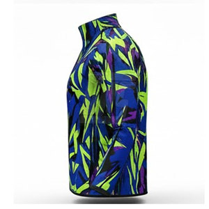 Chaqueta Deportiva Sublimada con Cierre de Cremallera de Cuarto para Hombre, Chaqueta Deportiva Sublimada con Cierre de Cremallera de Cuarto para Entrenamiento, Gimnasio y Actividades al Aire Libre - Product Image 4