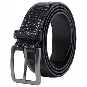 Nuevo cinturón de cuero genuino para hombres con diseños clásicos de moda 2025, cinturones de cuero para el trabajo informal de negocios - Product Image 1