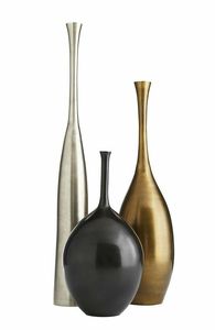 Maceta de flores más exigente de Color plateado para decoración de oficina a granel, florero de Metal de diseño lujoso, Decoración de mesa - Product Image 6