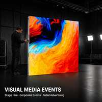 Pantalla LED de Alquiler P4.44 P5.71 P6.67 P8 con Gabinete de Aluminio para Eventos Escénicos