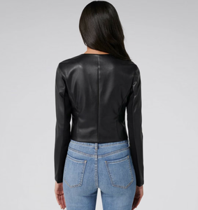 Chaqueta de celebridades de piel de oveja para mujer, chaqueta de cuero, chaqueta de cuero Vintage para mujer, chaqueta de cuero genuino - Product Image 3