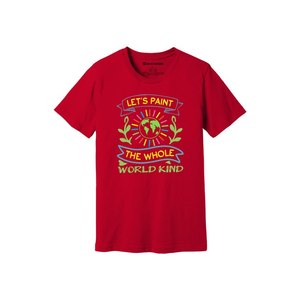 Camiseta de algodón 100% con temas de bondad, estampado de estilo informal, 12 opciones de color, 160-180, colocación de diseño personalizable GSM pesado - Product Image 6