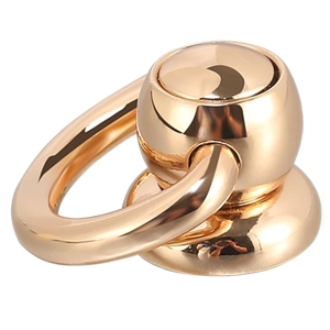 Vis à tête sphérique en laiton massif JSCREW, rivets à tête sphérique, vis à tête ronde pour ceinture en cuir, pointes de type moine, quincaillerie d'usine, vente en gros de fixations - Product Image 4