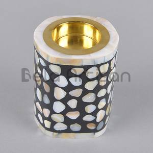 Brûleur d'encens arabe MOP-Vente en gros de parfums de Dubaï | Brûleur d'oud, encensoir à charbon, encensoir à charbon blanc par Bela Artisan - Product Image 5