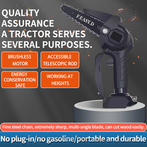 6inch <strong>Long</strong> <strong>Reach</strong> Chainsaws Cordless Electric Convertible Pole Chain Saw Battery <strong>Pruning</strong> <strong>Shears</strong> for Tree Cutting