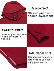 Sweat-shirt de sport à manches longues pour homme, vêtement d'entraînement ajusté pour la musculation, style actif de rue - Product Image 4