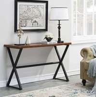 Mesa Consola de Metal Dorado de Lujo con Tapa de Mármol, Mesa de Acento Moderna para Sala de Estar, Dormitorio, Hotel, Decoración del Hogar, Ecológica
