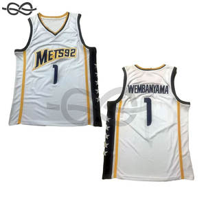 Venta al por mayor uniforme de baloncesto personalizado diseño sublimación camiseta de baloncesto unisex camisetas personalizadas de equipo de alta calidad - Product Image 5