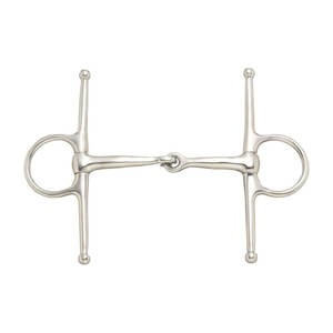 Acero inoxidable D-Ring Snaffle Boca Caballo Bit Rodillo de cobre Boca articulada simple Snaffle Bit Caballos Equine Training Riding Bit - Product Image 1