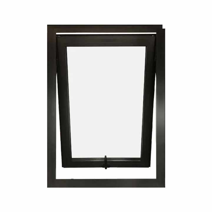 Aluminum Awning Window with Tempered Glass AntiTheft Design Energy