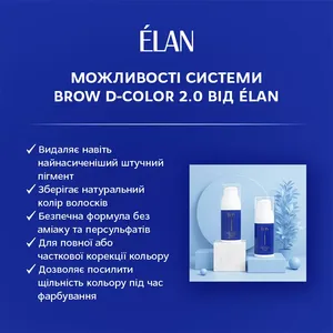 ชุดอุปกรณ์ล้างสีเมคอัพถาวร "BROW D-COLOR 2.0" - Product Image 3