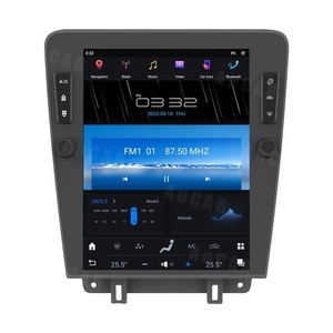 Aucar 12.1 ''Tesla Style Android 13วิทยุติดรถยนต์ระบบนำทาง GPS เครื่องเล่นสเตอริโอสำหรับรถยนต์ฟอร์ดมัสแตง2010-2014 - Product Image 1