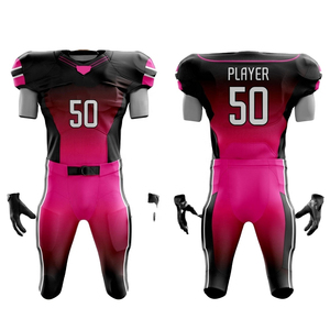 Uniforme de Fútbol Americano Personalizado de Talla Grande de Terzo Sports, Último Diseño en Venta, Ropa Deportiva para Exteriores de Alta Calidad - Product Image 1