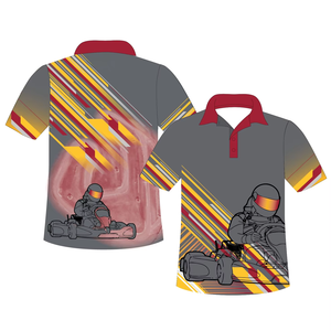 Polo con estampado personalizado por sublimación para hombre OEM/ODM tejido de poliéster transpirable al por mayor uniforme corporativo/de equipo - Product Image 4