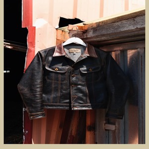 Vintage YR! Chaqueta de cuero genuino para hombre Storm Riders de estilo libre, tela de lona, abrigo de invierno clásico informal impermeable a prueba de viento - Product Image 3