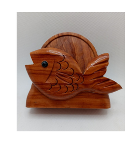 Dessous de verre en bois à l'allure de designer, design de feuille de qualité supérieure, centre de table de cuisine à découper, centre de table décoratif, meilleur design le plus vendu - Product Image 6