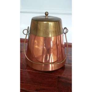 Handcrafted Antique-style Copper <b>Coal</b> Bucket & Made to Bring a Touch of Elegance and Warmth to Fireplaces - Product Image 3