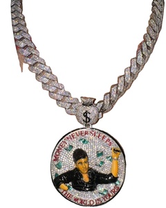 Testeur de diamants Moissanite Pass certifié GRA Pendentif style rappeur Hip Hop de haute qualité en argent sterling 925 personnalisé glacé - Product Image 1