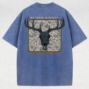 Streetgrace surdimensionné acidwashed t shirt respirant oem vintage fit avec ambiance estivale et options de logo d'impression personnalisée - Product Image 2