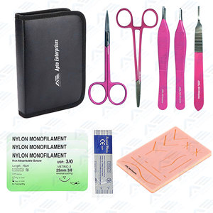 Complete <b>Suture</b> Practice <b>Kit</b> Surgical Medical Instruments Medic Instruments Tools Upgraded Surgical Medical Students - Product Image 1