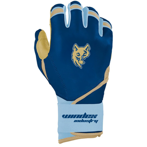 <b>Long</b> Cuff Baseball Batting Gloves 100% Leather Unique Design Wholesale Rate Bruce <b>Bolt</b> - Product Image 5