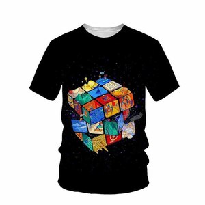 T-shirt de streetwear 2025, sublimation, athlétique, streetwear, imprimé à l'écran, col rond - Product Image 1