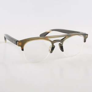 Cuerno de búfalo óptico Cuerno de búfalo natural Gafas ópticas Calidad Diseño personalizado Anteojos Marcos de ágata - Product Image 2