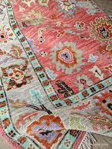 ชุดพรมลายเปอร์เซีย1ชิ้นผ้าคอตตอนปักที่หรูหราซักได้เป็นมิตรกับสัตว์เลี้ยง - Product Image 4