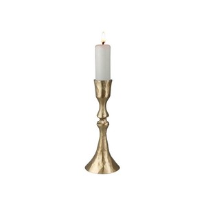 Introduisez un air d'élégance raffinée avec le bougeoir en aluminium artisanal intemporel, un chef-d 'œuvre de l'artisanat - Product Image 4