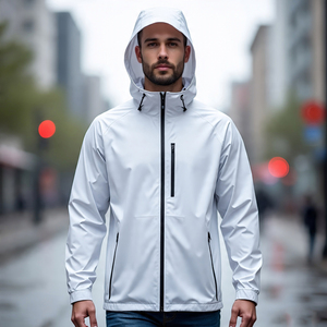 Chaquetas de lluvia Softshell para hombre, abrigo grueso de invierno cálido para hombre, chaquetas impermeables para exteriores para hombre - Product Image 1