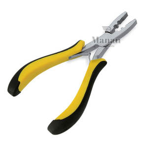 Pinzas de Acero Inoxidable de Alta Calidad para Extensiones de Cabello con Queratina, Cinta Adhesiva y Microperlas - Product Image 3