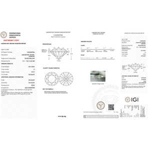 เพชรทรงกลม 1.50 กะรัต เพาะเลี้ยงในห้องปฏิบัติการ ความสะอาดระดับ VS คุณภาพการเจียระไนเยี่ยม ได้รับการรับรองสำหรับการทำเครื่องประดับ เพชรเม็ดเดี่ยว ความสะอาดระดับ VVS1/D - Product Image 2