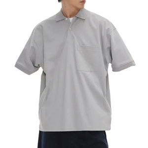 Fabricantes OEM ODM, Camiseta Polo Holgada de Estilo Urbano Vintage, Camiseta Urbana Personalizada, Camisetas de Fútbol, Polos de Fútbol 2026 - Product Image 1