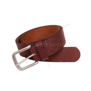 Cinturón de Cuero Vacuno de Alta Calidad al por Mayor para Hombre, Diseño Personalizado Estilo Occidental con Hebilla de Acero, Color Personalizado, Servicio OEM - Product Image 1