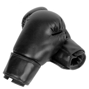 Vente en gros d'usine de gants de boxe en cuir d'entraînement personnalisés de haute qualité nouvelle arrivée doux rembourré avec des gants de poignet Velcro - Product Image 5