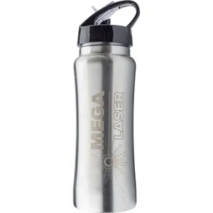 Bottiglia d'Acqua Serena in Acciaio Inox da 600 ml, Gadget Personalizzato, Tumbler Premium - Product Image 1