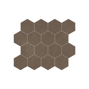 Charme dans chaque puce Hexagone 73mm mosaïque pierre mat brillant verre céramique maille porcelaine intérieur extérieur mur mosaïque - Product Image 1