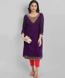 Achetez en gros des robes indiennes et pakistanaises en ligne, détaillant de vêtements pour femmes, mode décontractée, élégante, grande taille, vêtements indiens kurti - Product Image 3