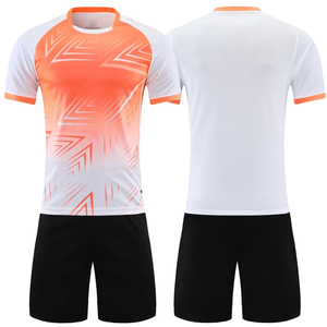 Uniformes de football Maillot Polyester Porter Personnalisé Nouveaux Kits de maillot de football pour jeunes pour les équipes France Maillots de football - Product Image 4