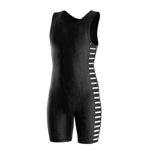 Nouveau Style Wrestling Top Service Personnalisé Polyester Mixte Spandex Wrestling Singlet pour Hommes Personnalisé - Product Image 1