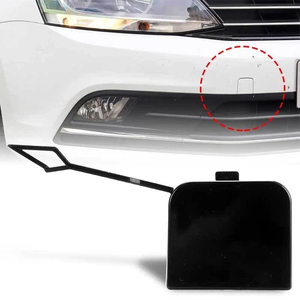 Mercedes W219 CLS Front Bumper Towing Eye Cover Primed A2198850026 - View #5