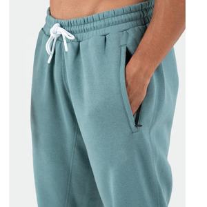 Pantalons de survêtement décontractés en toile de haute qualité, mi-lourds, à jambes larges, amples, pour hommes, taille plus, lavés - Product Image 2