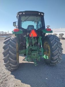 Tractor de ruedas John Deere 100HP 4WD de calidad superior al mejor precio Tractor agrícola original para maquinaria agrícola usada - Product Image 4